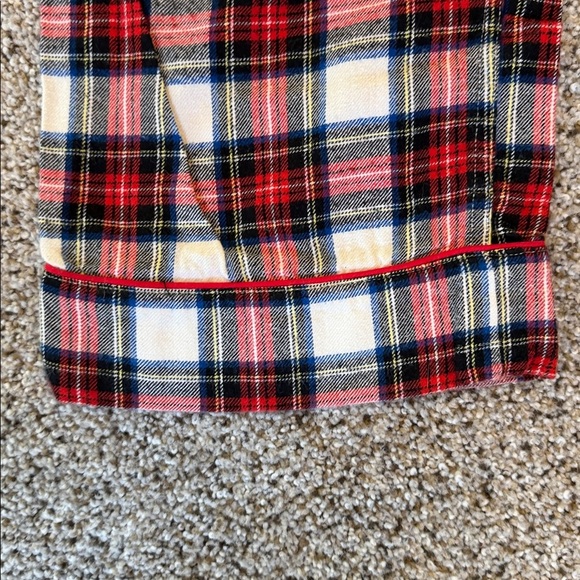 J. Crew 100% Cotton Red and Blue Plaid Pajama Pants, Small, Like New - Picture 6 of 7